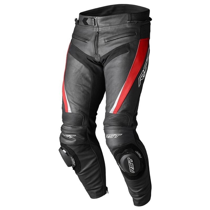 RST RST TracTech Evo 5 CE Leather Pants Red Black White Worldwide