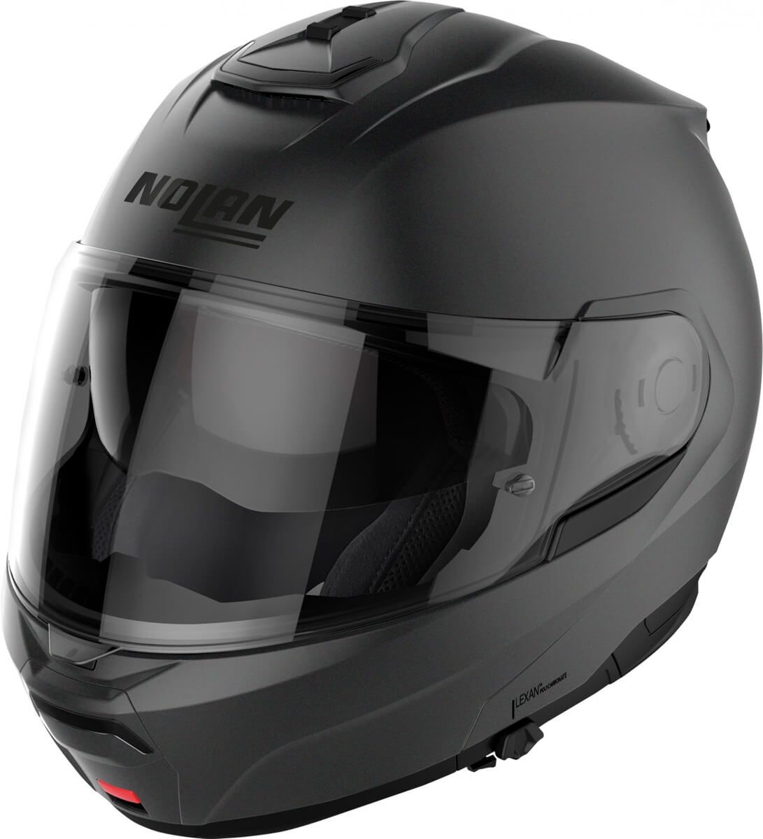 Nolan casco modulare n100-6 surveyor n-com - 024 metal white / metal black