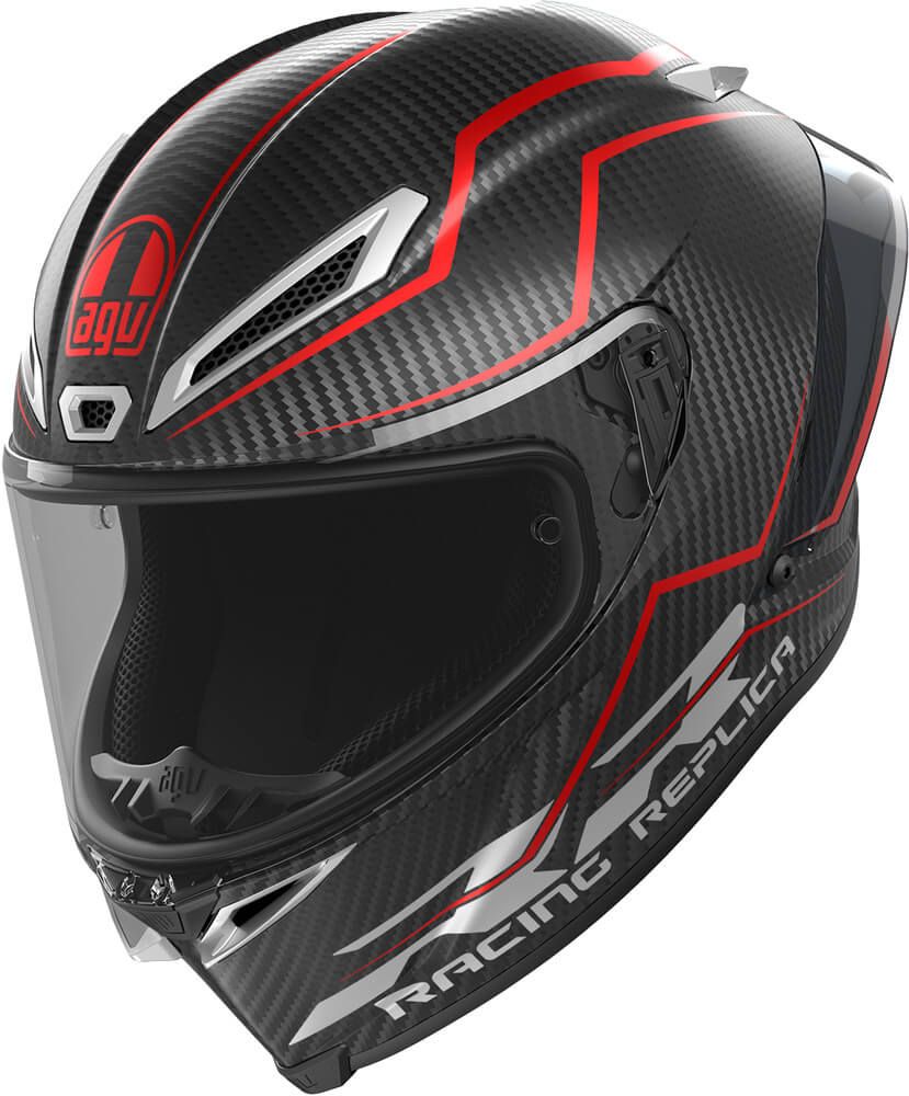 AGV Pista GP RR Performante Carbon/Red 017 - Worldwide Shipping!