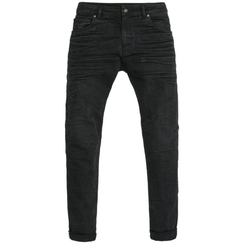 BOSS - Regular-fit jeans in blue Coolmax® denim