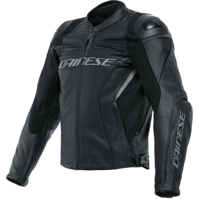 Dainese Racing 4 Leather Jacket Black Black 631 Worldwide Shipping