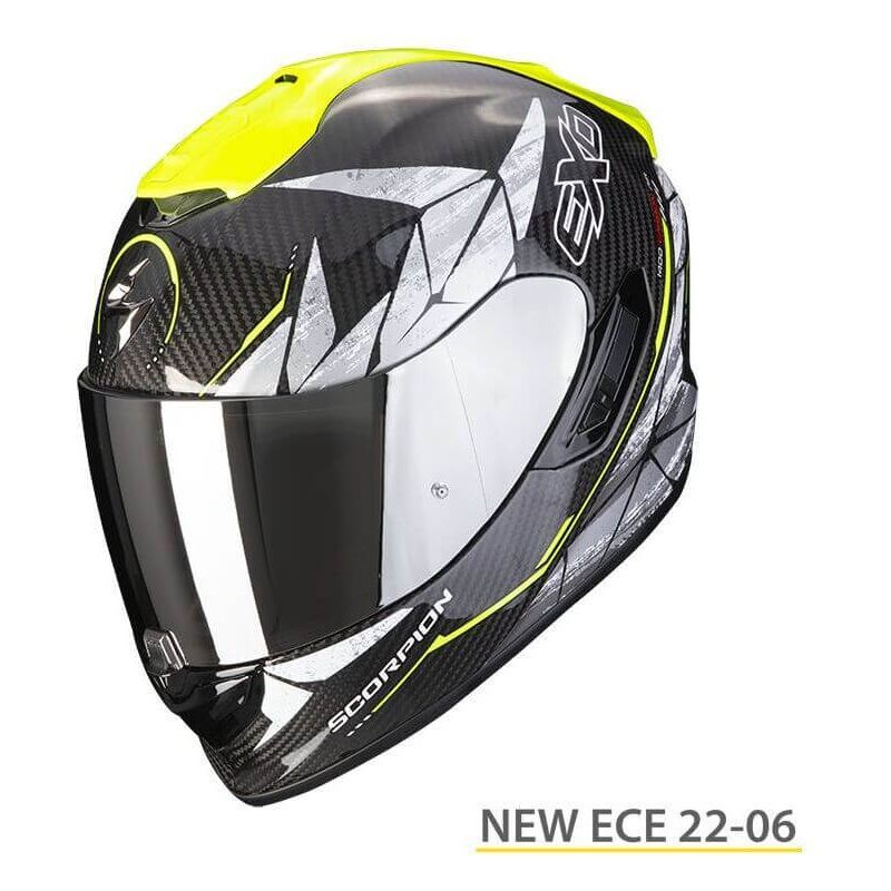 SCORPION EXO-TECH EVO ANIMO Black/Yellow - Morelli Moto