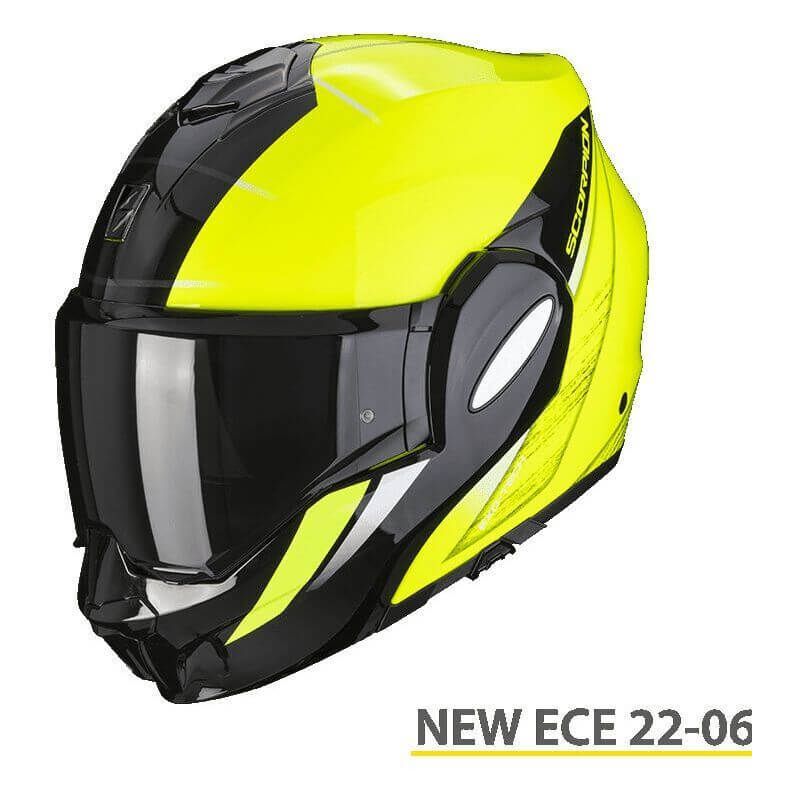 Scorpion EXO-Tech EVO Primus Neon Yellow/Black - Worldwide Shipping!