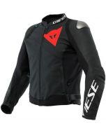 Dainese red shop leather jacket