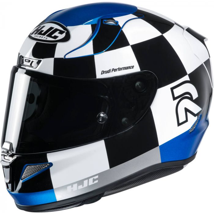 hjc rpha 11 blue visor