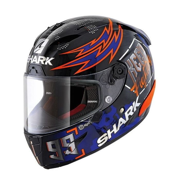 Casco SHARK Race-R Pro Lorenzo Monster Mat 2017 · Motocard