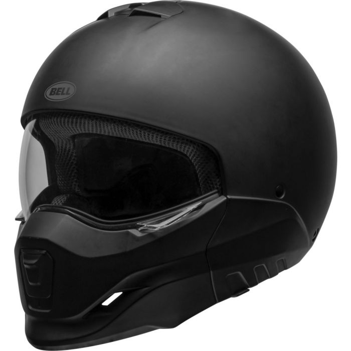 bell broozer matte black helmet