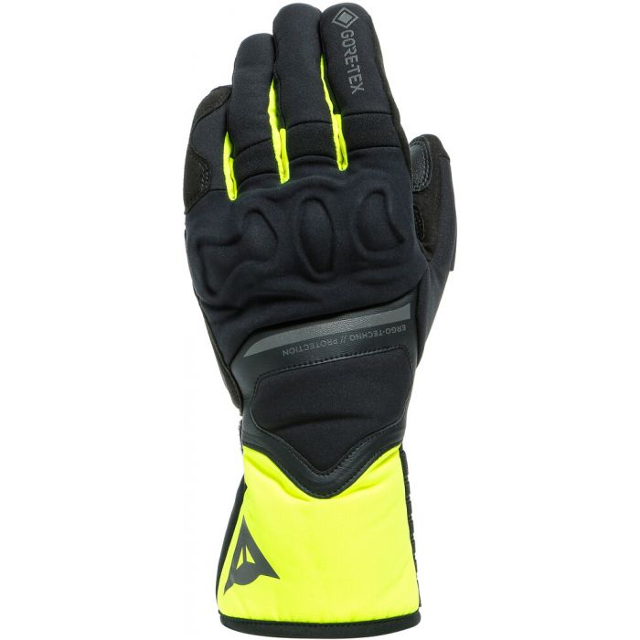 dainese yellow gloves