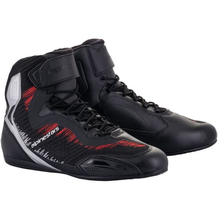 Alpinestars Faster-3 Rideknit Shoes Silver 1930 - Worldwide Shipping!