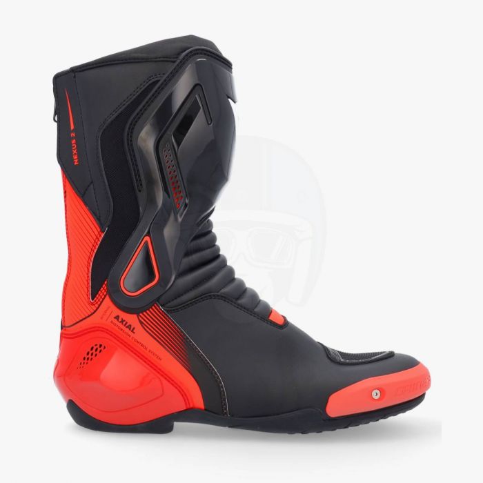 Dainese Nexus 2 Boots Black/Fluo-Red 628 - Worldwide Shipping!