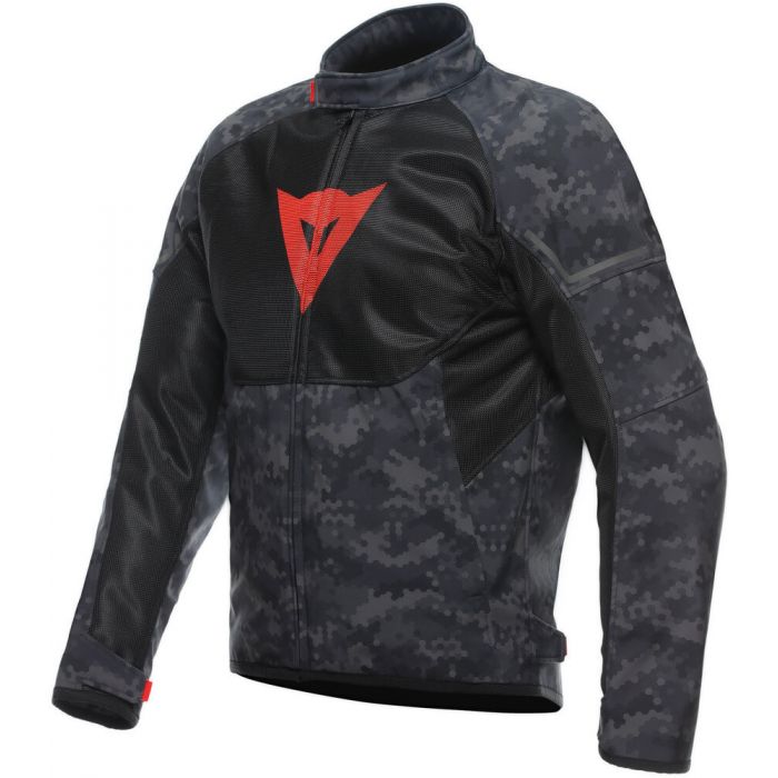 Dainese Ignite Air Tex Jacket Camo/Red 97H - Worldwide Shipping!