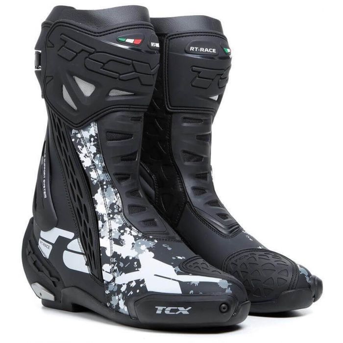 TCX RT-RACE Black/Dark Grey 42C - Worldwide Shipping!