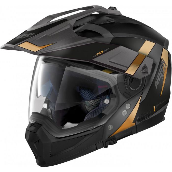 NOLAN modular helmet n70-2 x 22.06 earthquake n-com 049 with