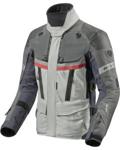 REV'IT Dominator 3 GTX Jacket Silver/Blue