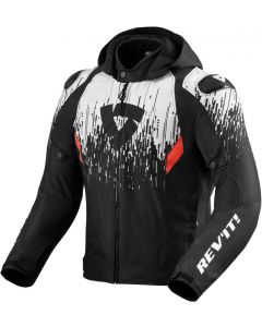 REV'IT Quantum 2 H2O Jacket Black/White