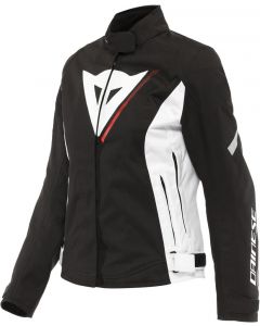 Dainese Veloce D-Dry Lady Jacket Black/White A66