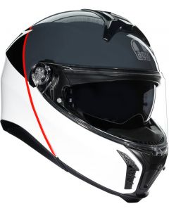 AGV Tourmodular Balance White/Grey/Red 002