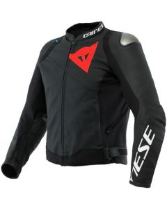 Dainese Sportiva Leather Jacket Black Matt 92C