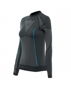 Dainese Dry Longsleeve Lady Black/Blue 607