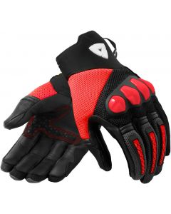 REV'IT Speedart Air Gloves Black/Neon Red