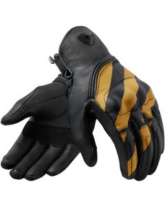 REV'IT Redhill Gloves Black/Ocher Yellow