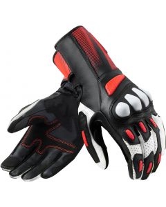 REV'IT Metis 2 Gloves Black/Neon Red