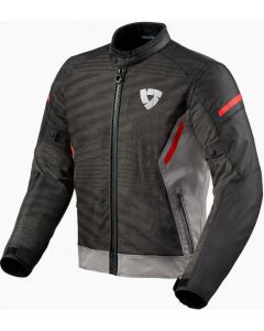 REV'IT Torque 2 H2O Jacket Grey/Red