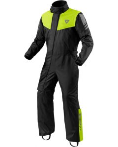 REV'IT Pacific 4 H2O Rainsuit Black/Neon Yellow