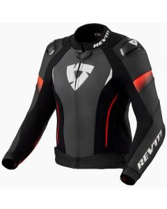 REV'IT Xena 4 Pro Ladies Jacket Black/Neon Red