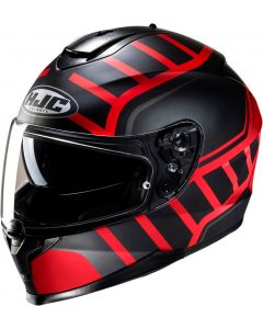 HJC C70N Holt Black/Red