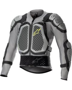 Alpinestars Bionic Action V2 Protection Jacket Gray Black Yellow Fluo 915