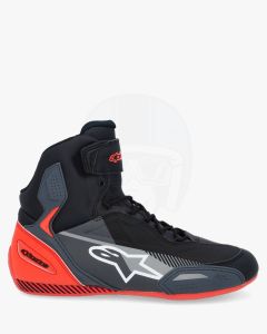 Alpinestars Faster-3 Shoes Black Gray Red Fluo 1130