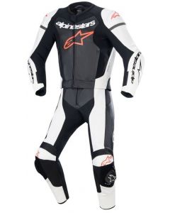 Alpinestars GP Force Lurv 2Pc Leather Suit Black White Red Fluo 1231