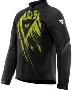 Dainese Herosphere Tex Jacket Black/Fluo Yellow Tarmac 09J