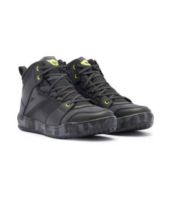 Dainese Suburb D-WP Shoes Black/Camo/Acid Yellow 49J