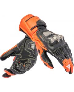 Dainese Full Metal 7 Gloves Black/Red-Fluo 628