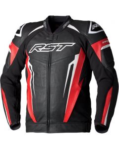 RST RST TracTech Evo 5 Men Leather Jacket Red/White