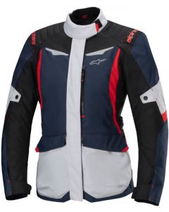 Alpinestars Stella ST-1 Waterproof Jacket Dark Blue/Black/Bright Red 7093