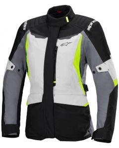 Alpinestars Stella ST-1 Waterproof Jacket Ice Gray/Black/Yellow Fluo 9145