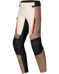 Alpinestars ST-1 Waterproof Trousers Dark Khaki/Sand/Black/Red Fluo 866