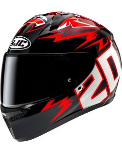 HJC C10 Diablo mask Black/Red 132