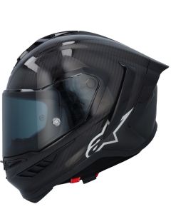 Alpinestars Supertech R10 Solid Black Carbon M&G