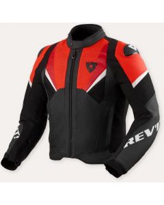 REV'IT Automate Jacket Black/Neon Red