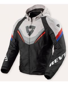 REV'IT Quantum 3 H2O Jacket Black/Light Grey