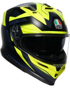 AGV K7 Glimpse Matt Black/Yellow Fluo