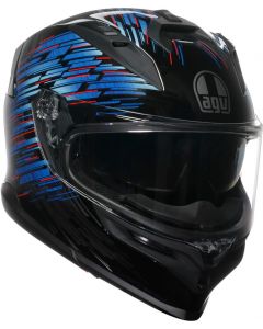 AGV K7 Genisys Matt Black/Blue/Grey