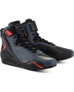 Alpinestars Faster-4 Shoes Black Gray Red Fluo 1130